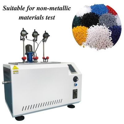 ซื้อ เครื่องทดสอบความบิดเบือนจุดอ่อนของพลาสติก HDT Vicat Tester online manufacture
