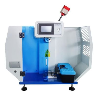อุปกรณ์เครื่องทดสอบการกระแทกพลาสติกของ Charpy Digital Izod 220V