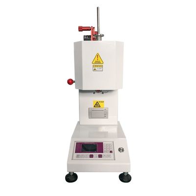 ห้องปฏิบัติการพลาสติกยางอัดระดับการไหลละลาย Vicat Tester อุปกรณ์จอ LCD