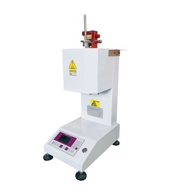 เครื่องทดสอบเครื่องแสดงอัตราการไหลของความละลาย MFR ดิจิตอล สําหรับพอลิโพรพีเลน