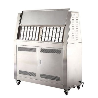 OEM พลาสติกเร่ง UV เครื่องทดสอบห้องชราสําหรับทดสอบสภาพอากาศจําลอง